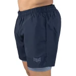 SHORT 2IN1 MEN POLY/SPX EVERLAST CANYON 5"