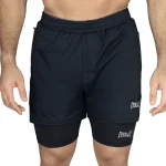 SHORT 2IN1 MEN POLY/SPX EVERLAST CANYON 5"