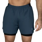 SHORT 2IN1 MEN POLY/SPX EVERLAST PIONEER 5"