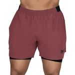 SHORT 2IN1 MEN POLY/SPX EVERLAST PIONEER 5"
