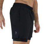 SHORT 2IN1 MEN POLY/SPX EVERLAST SLAM V