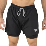 Short 2 en 1 para Hombre Poliéster y Elastano Everlast Slam V