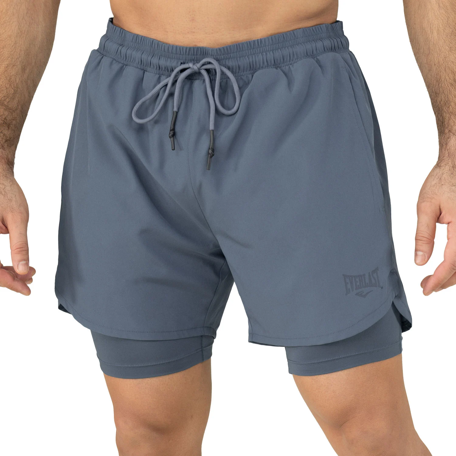 Short 2 en 1 para Hombre Poliéster y Elastano Everlast Slam V