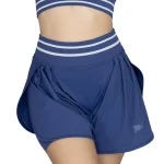 Short 2 en 1 para Mujer Nylon y Elastano Everlast Seam Stripes