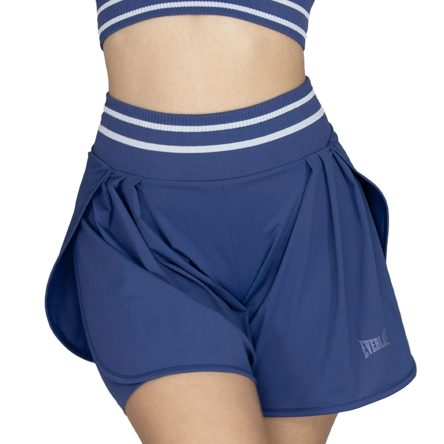Short 2 en 1 para Mujer Nylon y Elastano Everlast Seam Stripes