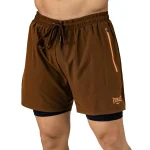 SHORT  2N1 MEN POLY/SPX EVERLAST 5" FORCE
