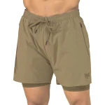 SHORT  2N1 MEN POLY/SPX EVERLAST 5" FORCE