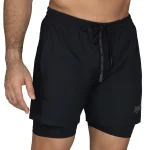 SHORT MEN 2IN1 POLY/SPX EVERLAST RUSH 5"