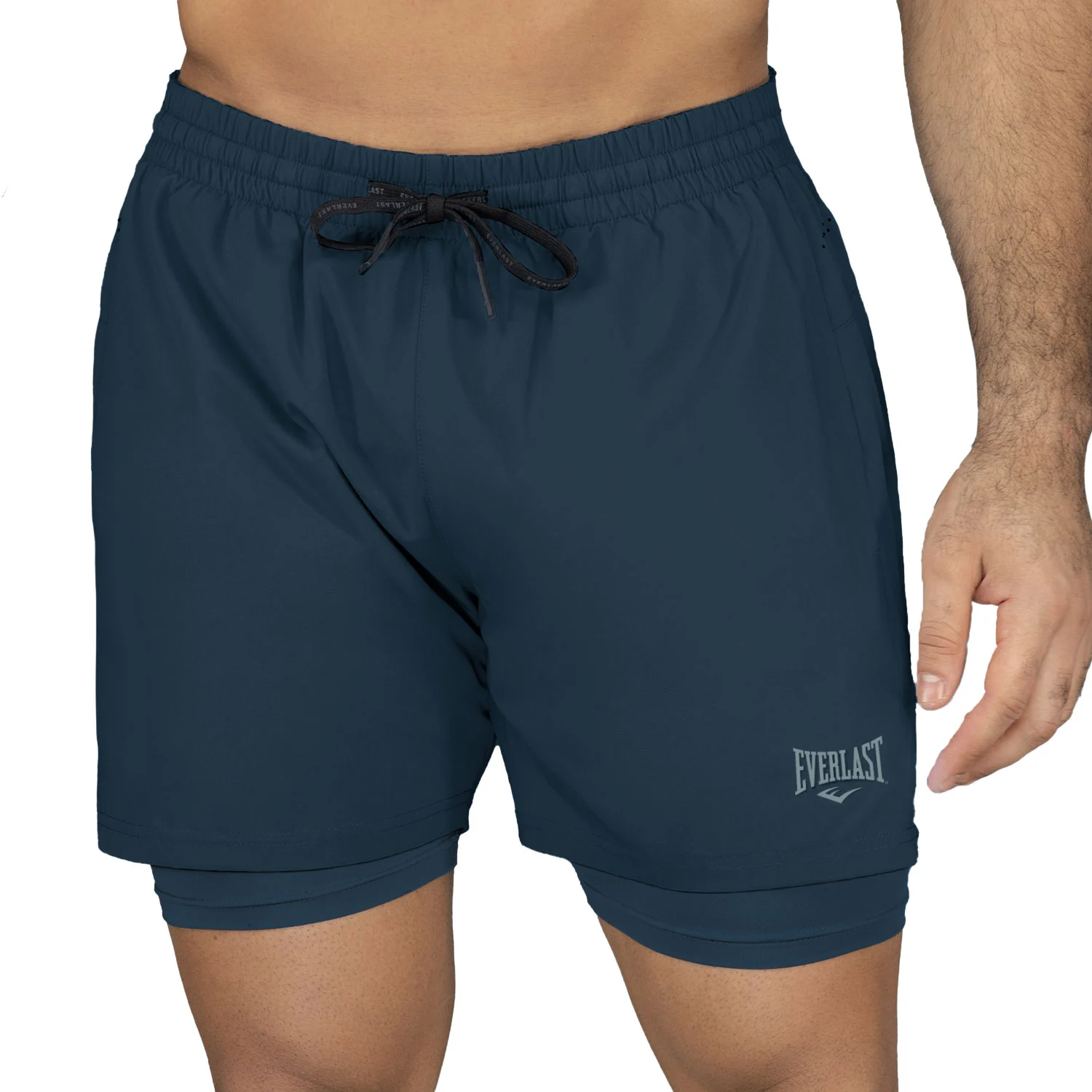 SHORT MEN 2IN1 POLY/SPX EVERLAST RUSH 5"
