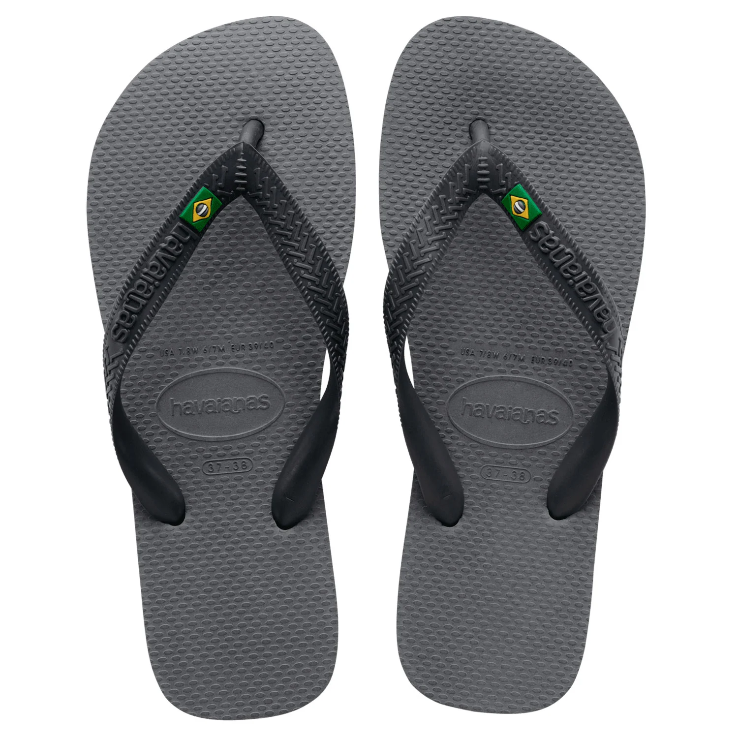 Sandalias Havaianas Brasil Fc Cómodas Caucho