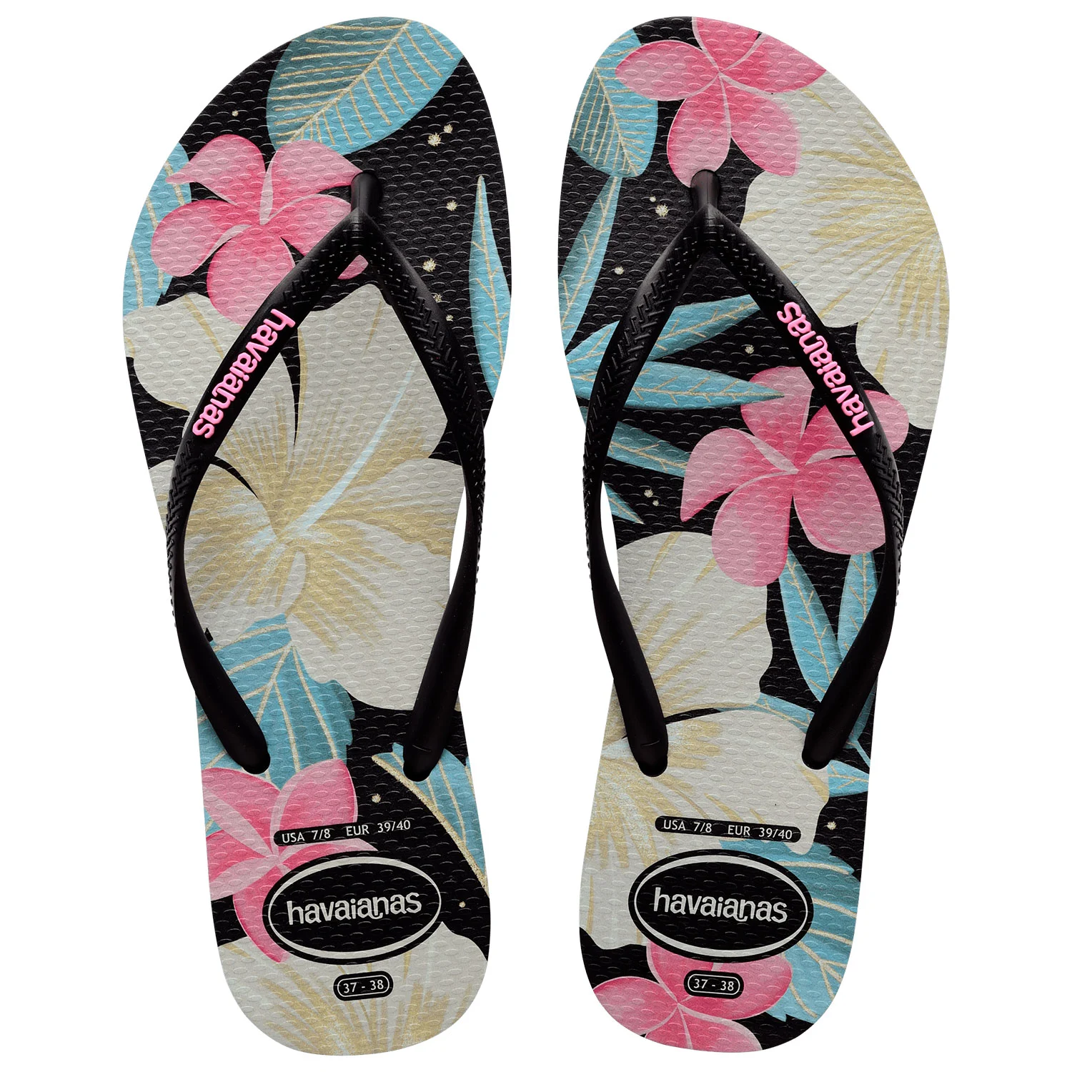 Sandalias Havaianas Slim Floral Fc Caucho