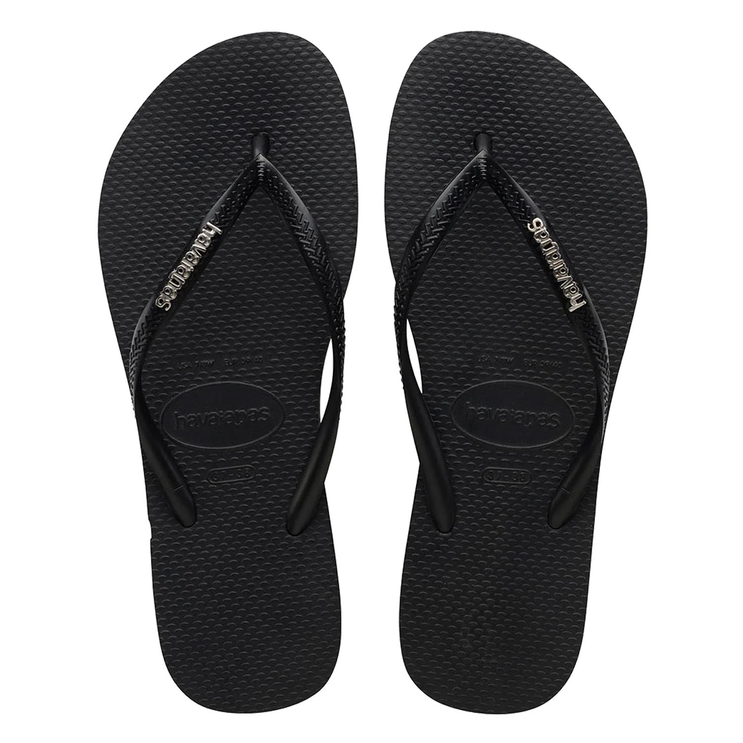 Sandalias Havaianas Slim Logo Metallic