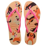 Sandalias Havaianas Slim Pets Fc Caucho