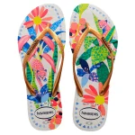 Sandalias Havaianas Slim Tropical Fc Caucho