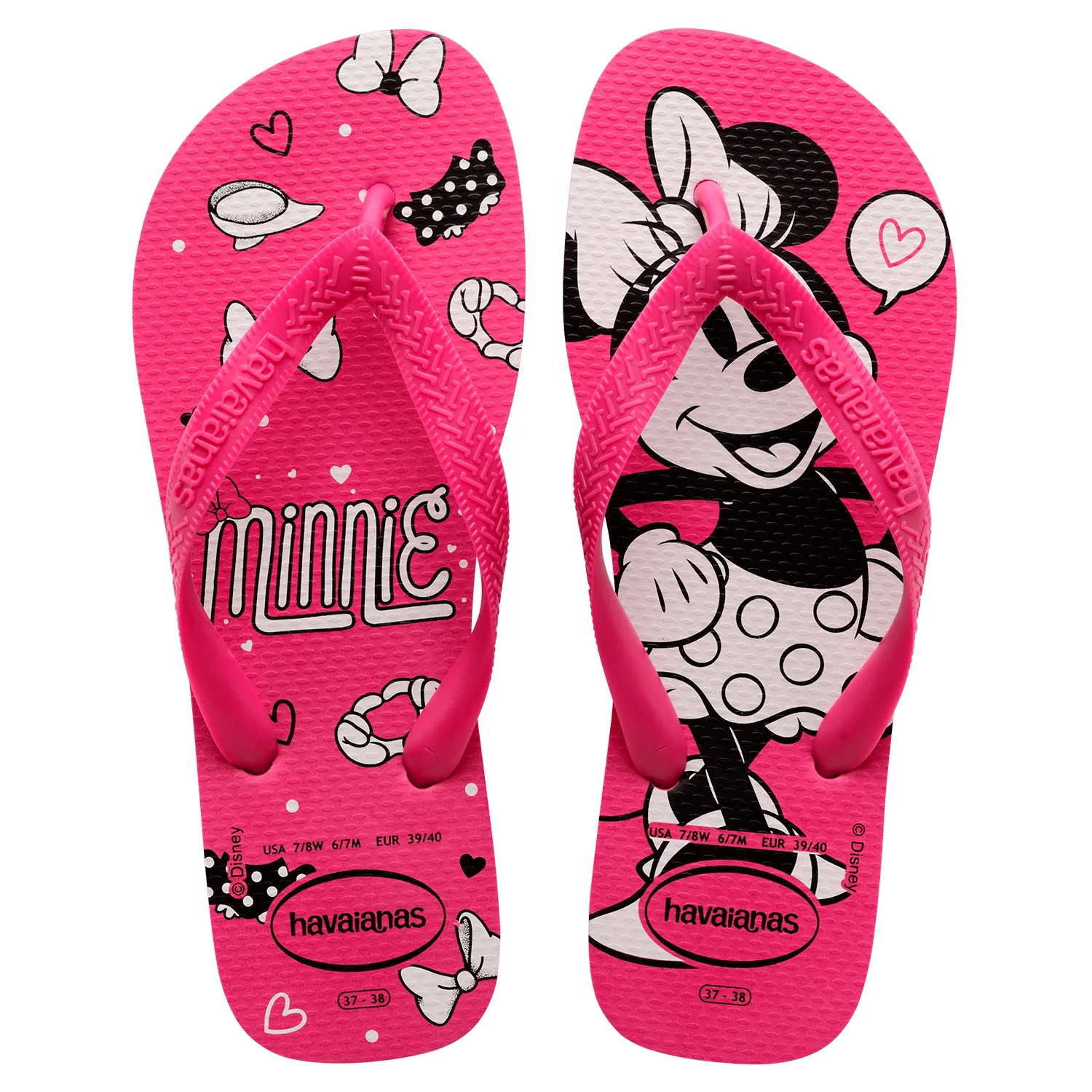 Sandalias Havaianas Top Disney Fc Caucho