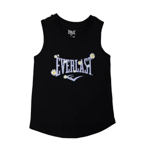 Camiseta Sin Mangas para Niña Algodón y Poliéster Everlast Jr Daisy Bk Kg1