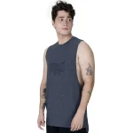 Camiseta Sin Mangas para Hombre Poliéster, Viscosa y Elastano Everlast Lunge