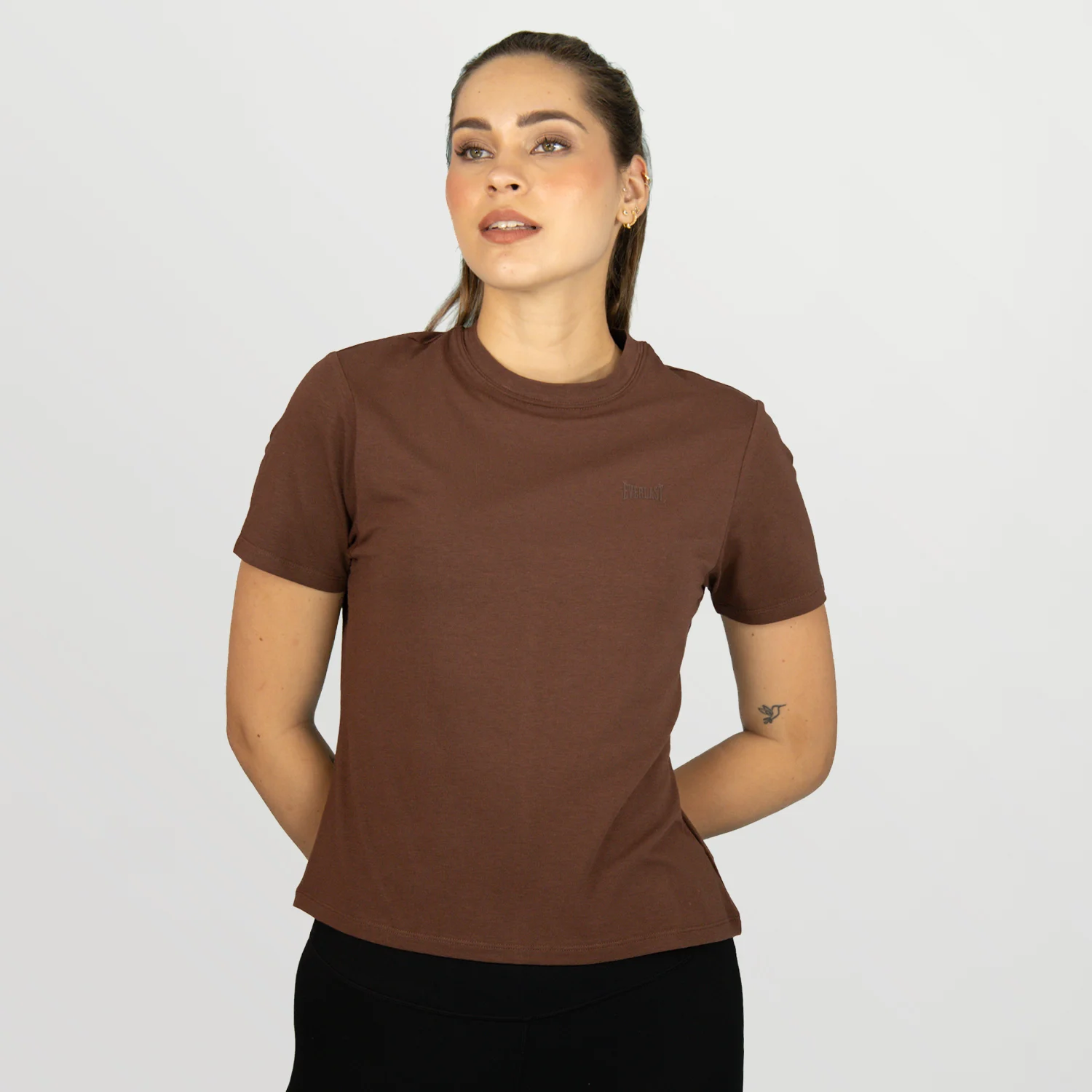 Camiseta para Mujer Cott/spx Evelast Ringer