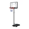 Tablero con Poste Ajustable con Rueditas - Thumbnail Image 1