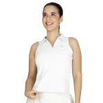 Camiseta Sin Mangas para Mujer Nylon y Elastano Everlast Ribbed Polo