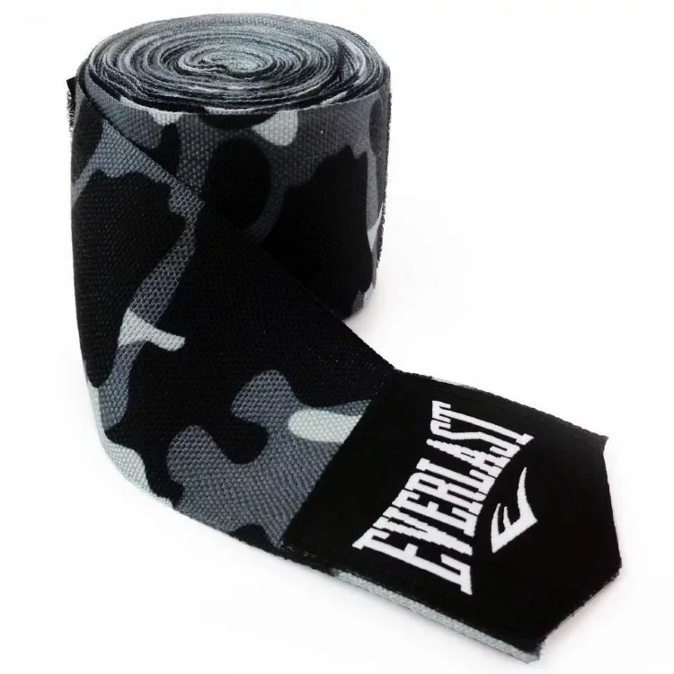 Vendas de Boxeo Gris Camo Everlast Algodón