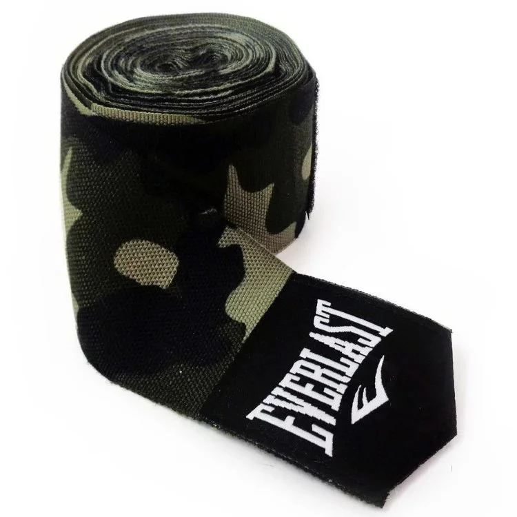 Vendas de Boxeo Verde Camo Everlast Algodón