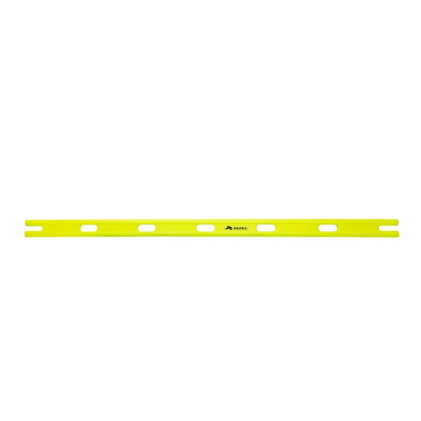 Barra plástica de 80 cm para conos color verde