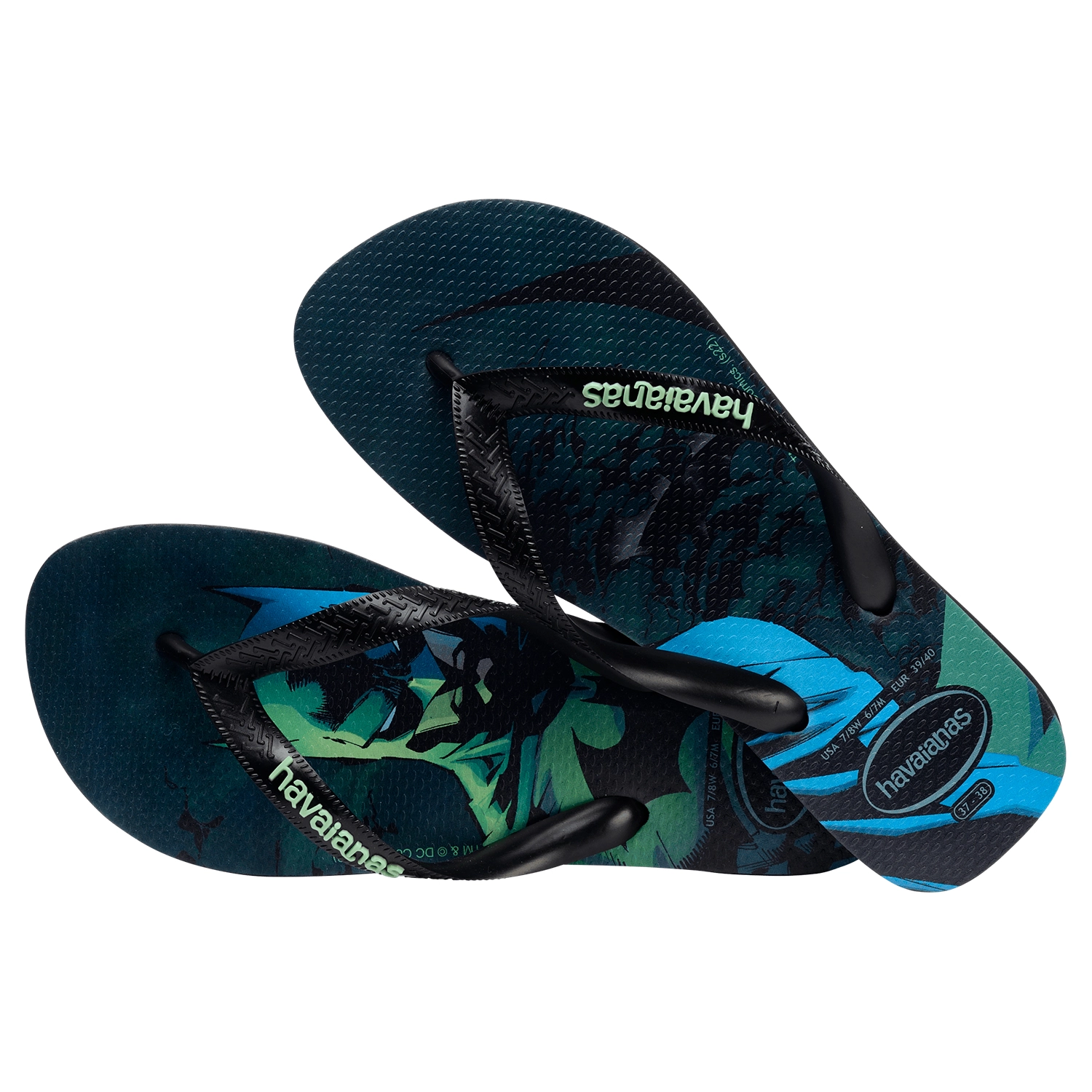 Sandalias Havaianas Top Héroes Batman