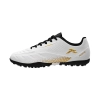 Zapatillas de fútbol Runic blancas y doradas