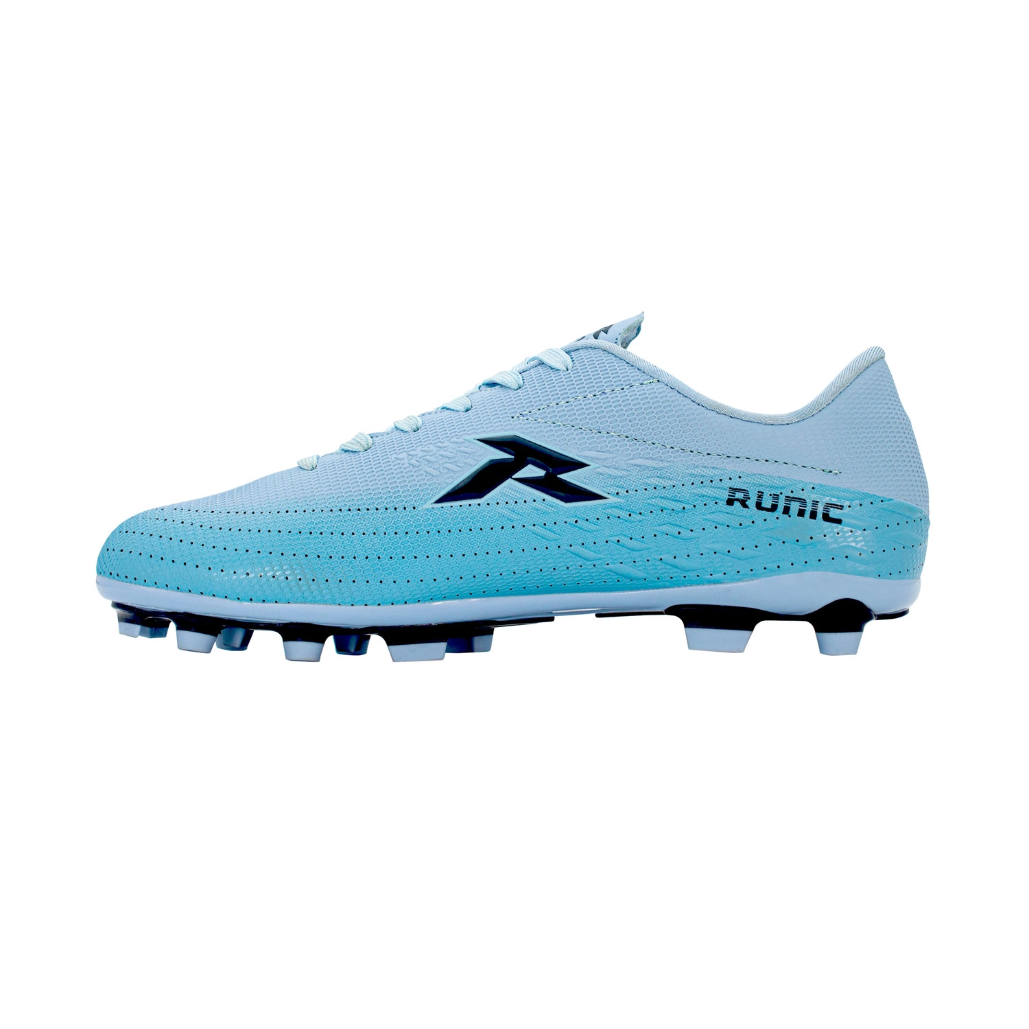 Tacos de fútbol Runic TPU celeste