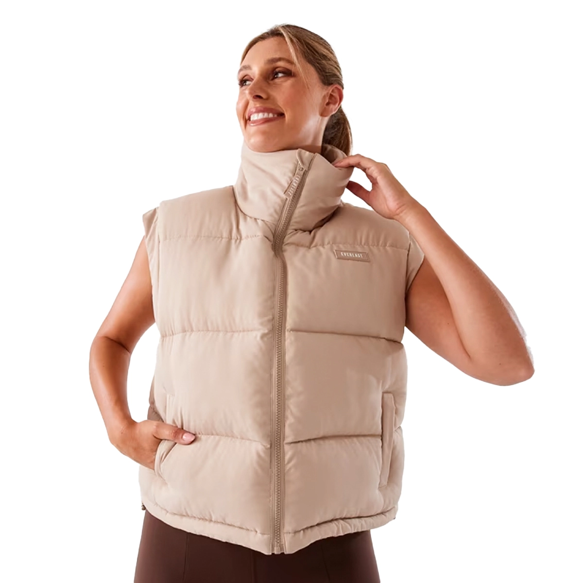 Chaleco acolchado corto Everlast Outdoor para mujer