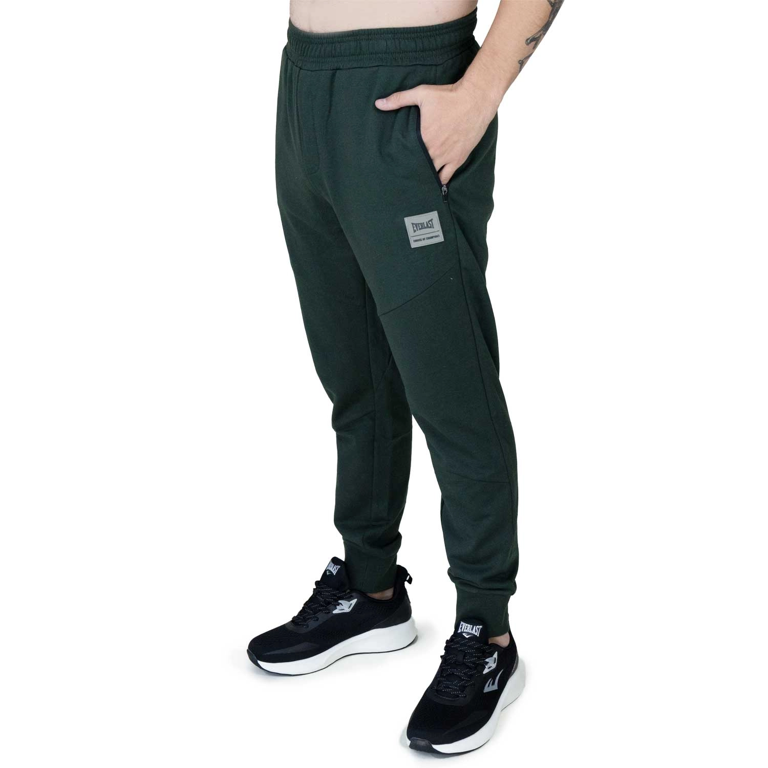 Pant jogger Everlast para hombre verde oscuro