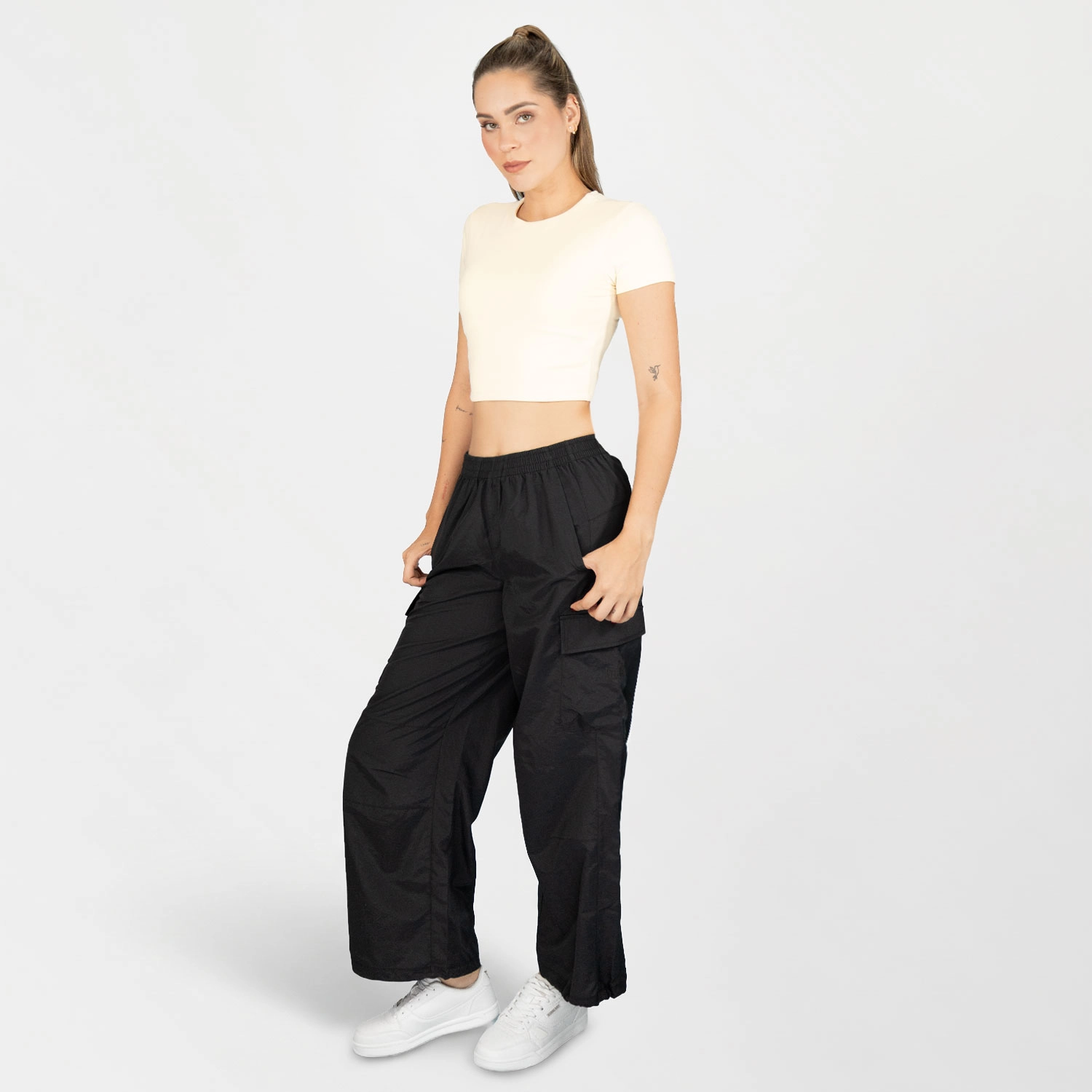 Pant parachute Everlast para mujer