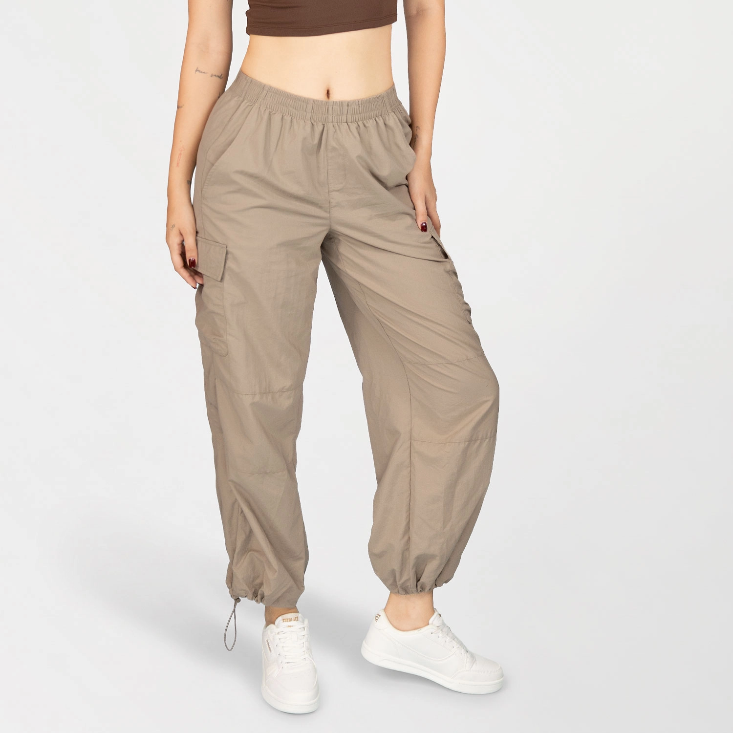 Pant parachute Everlast para mujer