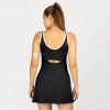 Vestido deportivo Everlast para mujer negro con detalles blancos