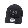 Gorra negra Everlast con visera curva