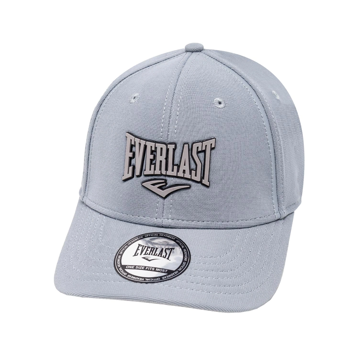 Gorra Everlast gris con visera curva