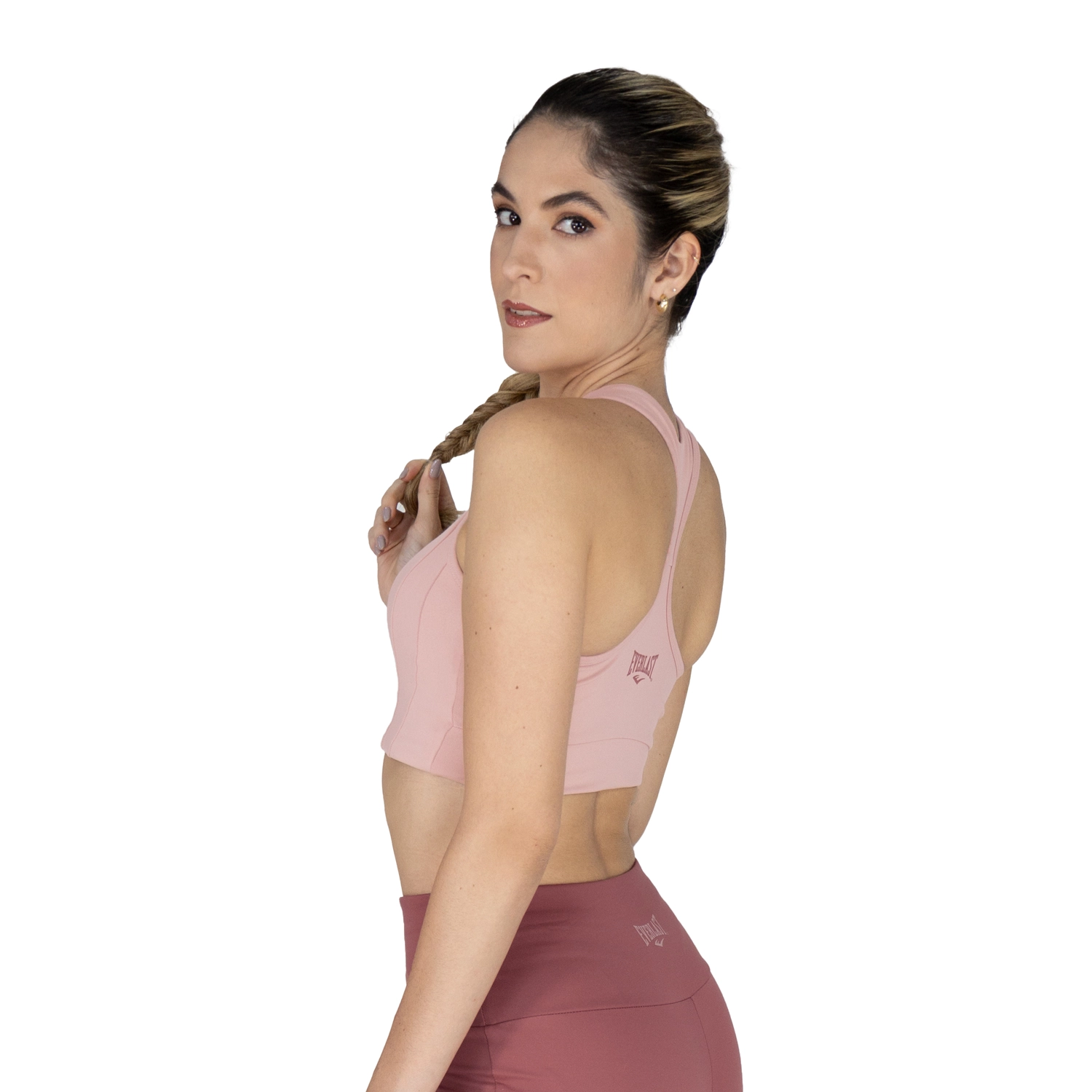 Sport bra Everlast Astrea para mujer rosado