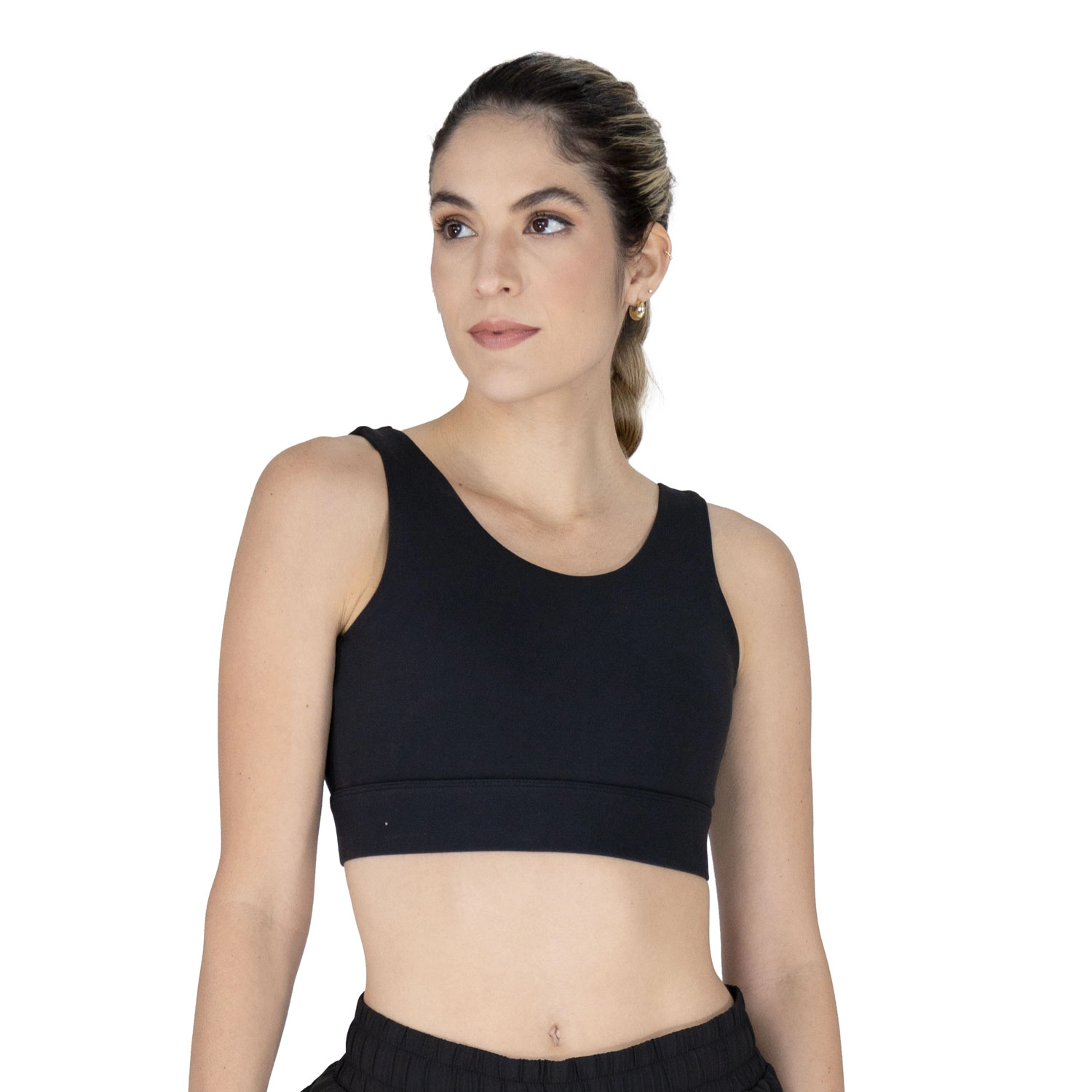 Sport bra Everlast EOS negro para mujer