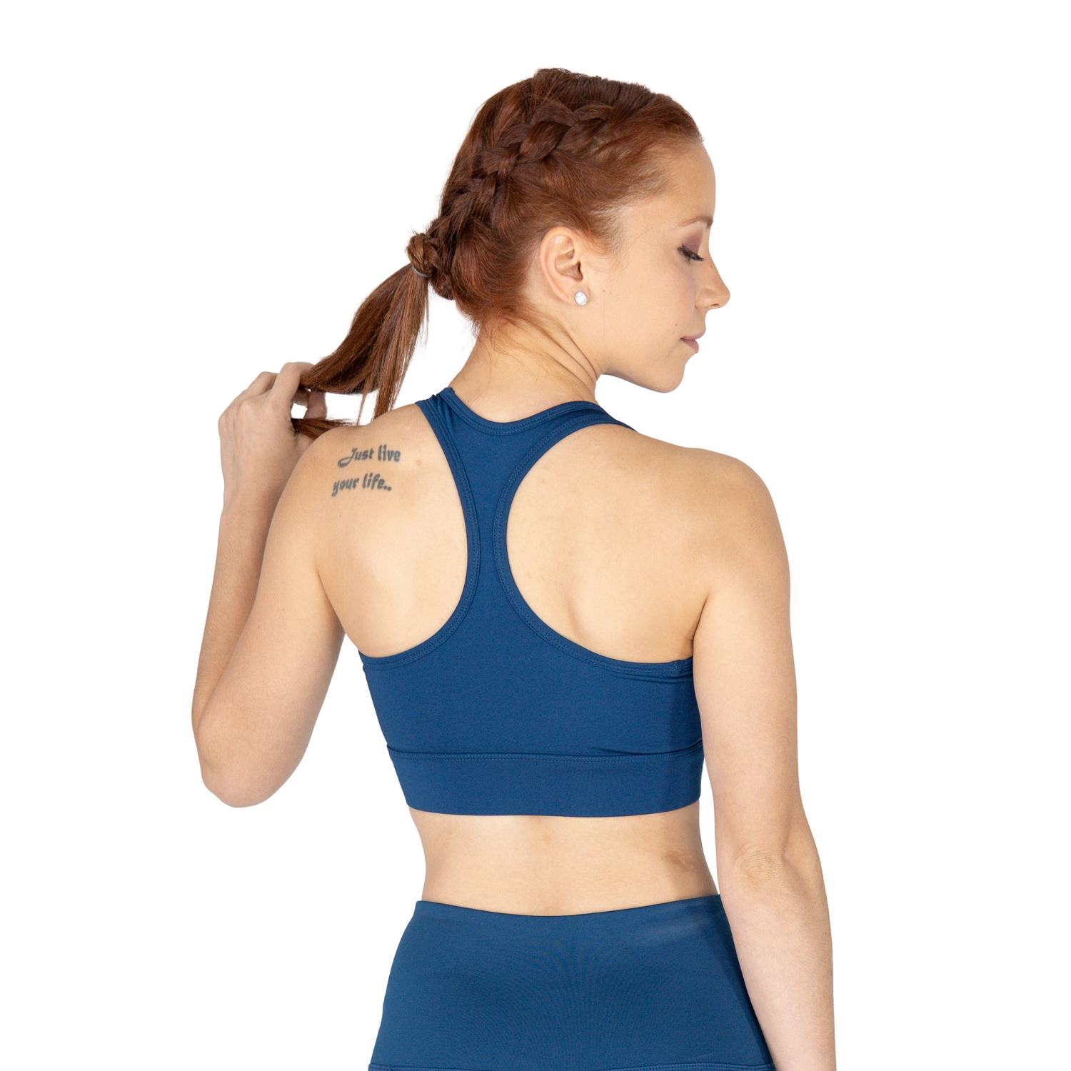 Sport bra Everlast Basic azul para mujer