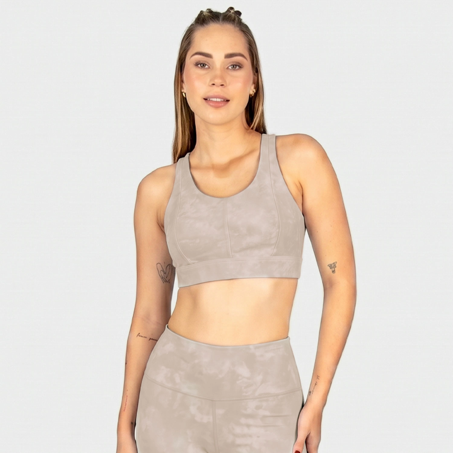 Bra deportivo Everlast Meadow beige para mujer