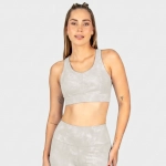 Bra deportivo Everlast Meadow gris claro para mujer