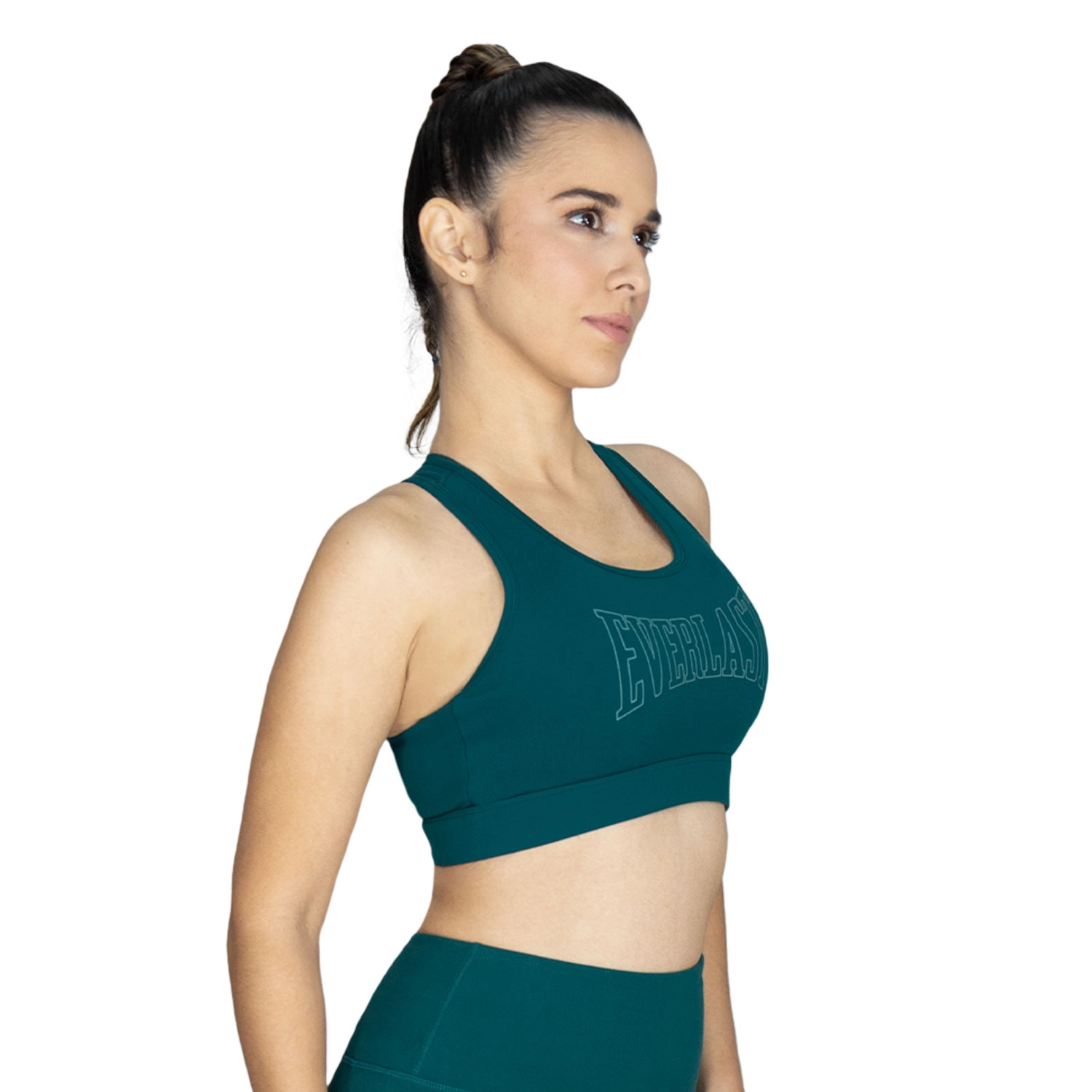 Sport bra Everlast racerback verde para mujer