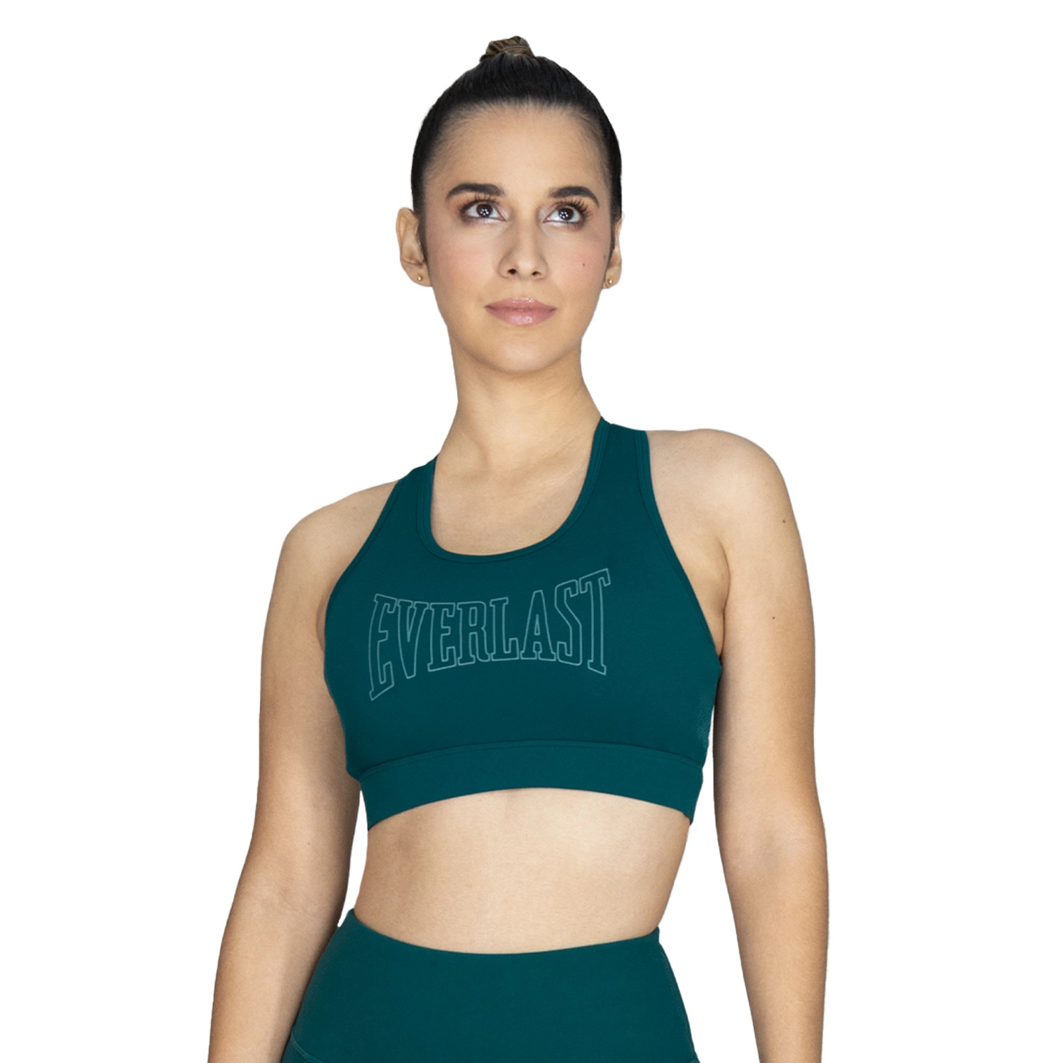 Sport bra Everlast racerback verde para mujer
