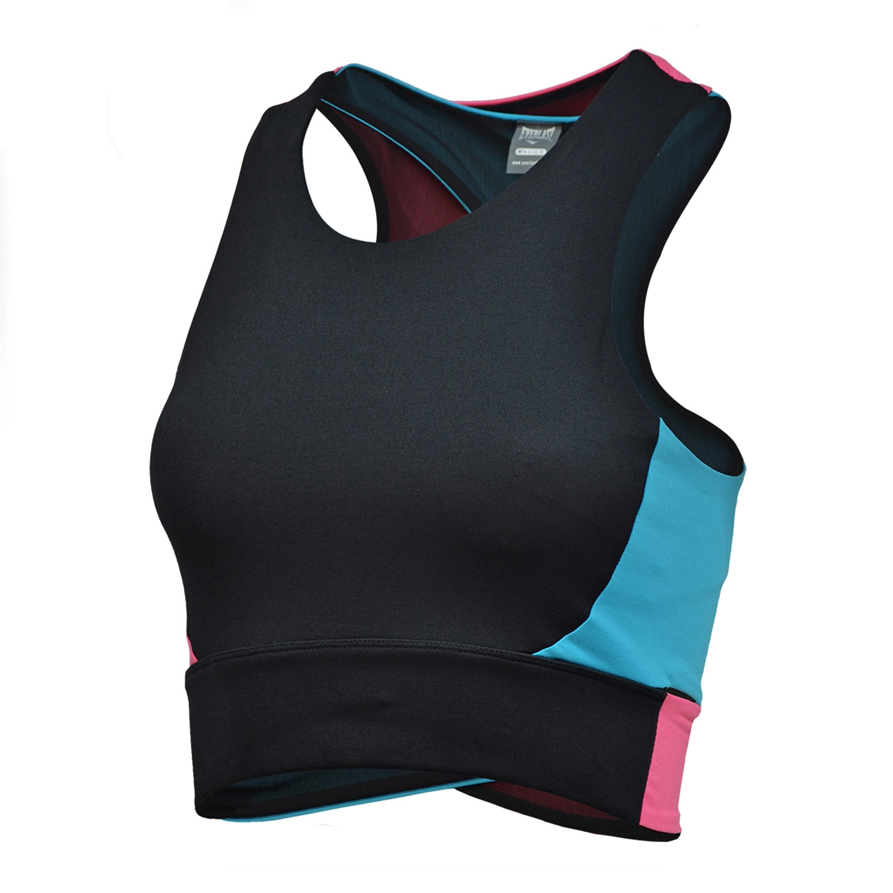 Sport bra Everlast Prisma negro para mujer