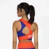 Sport bra Everlast Prisma para mujer rojo y azul