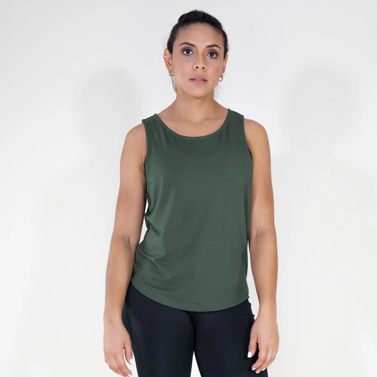 Tank para mujer Everlast Mellow verde oliva