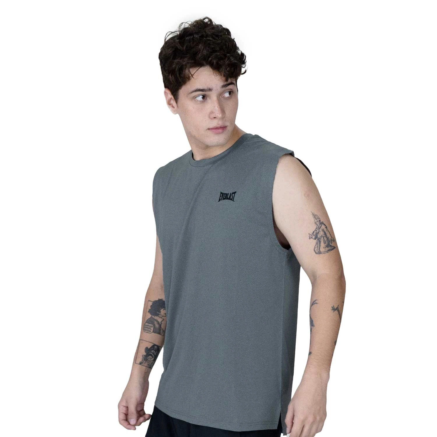 Tank Everlast para hombre en gris