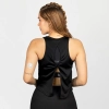 Camiseta sin mangas Everlast Moss negra para mujer