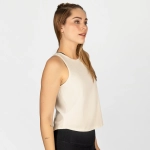 Camiseta sin mangas Everlast Moss marfil para mujer